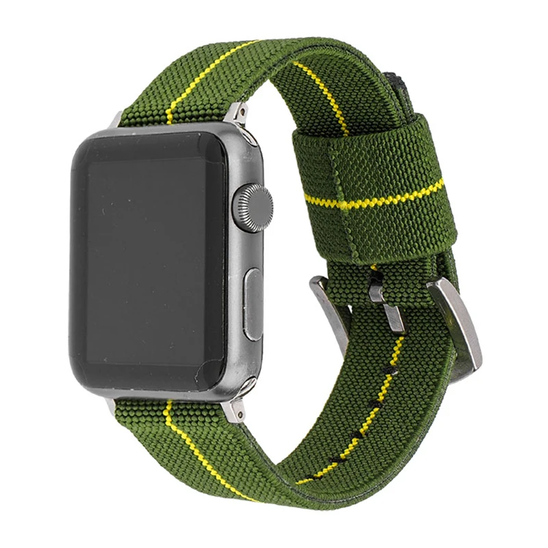 Thun Dây Nylon Dùng Cho Các Dòng Đồng Hồ Apple 7 6 Se 5 4 3 2 1 Iwatch Vòng Tay Ban Nhạc 41Mm 45Mm 42Mm 44Mm 38Mm 40Mm Băng Cổ Tay Thể Thao