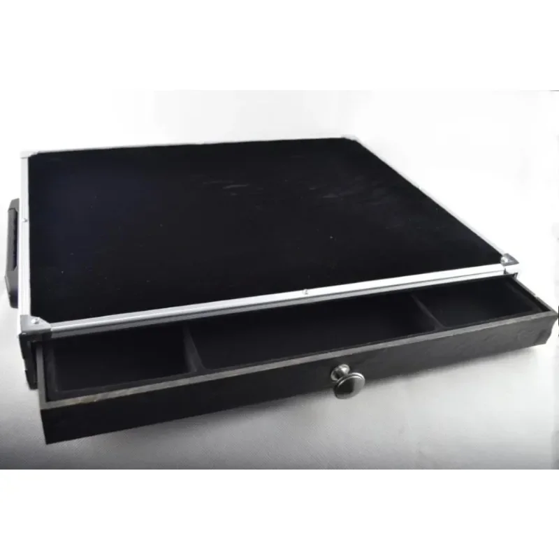 Close-Up Case With Drawer For Magician Magic Tricks Carrying Box Illusions Magia Stage Gimmick Accessories Props Mentalism