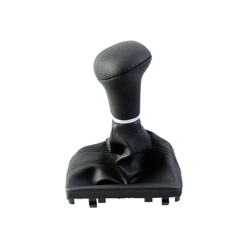 New for Audi A4 Automatic Perforated Leather Gear Shift Knob Cover Dust Proof Handball Lever Head Accessories