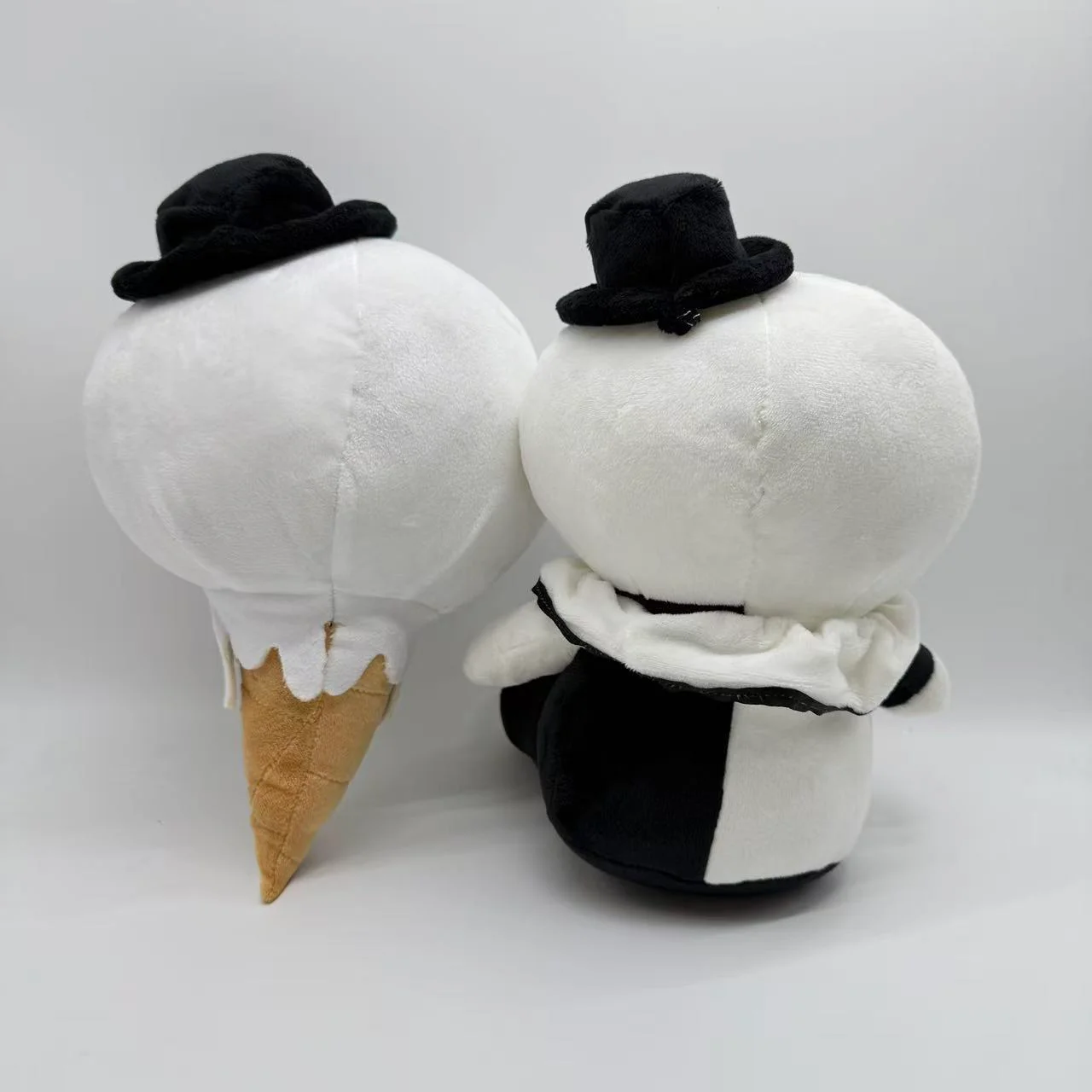 Art The Clown Plush Toy Cartoon Ice Cream Clown Stuffed Doll Horror Clown Soft Toys Plushie Fun Halloween Decor Gifts