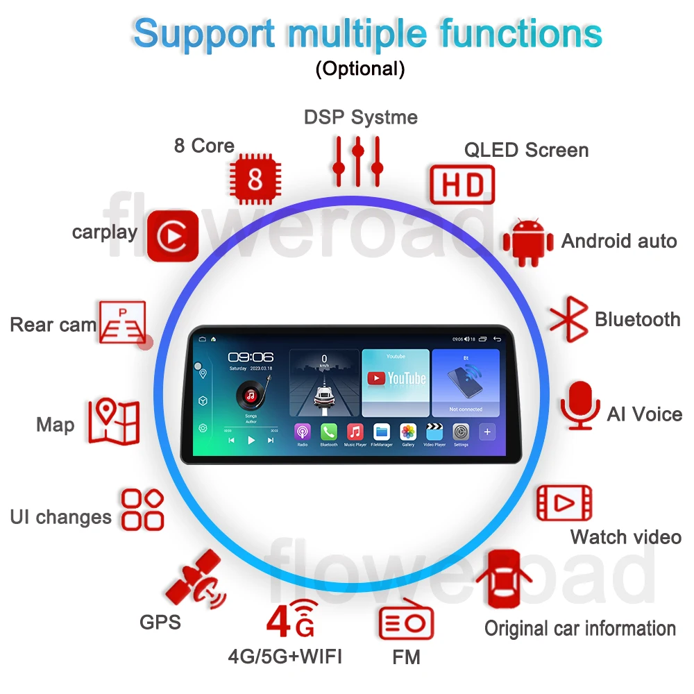 256G Android 13 lettore Video multimediale autoradio mappa di navigazione GPS per Mercedes Benz classe S classe S W220 VV220 1998 - 2005