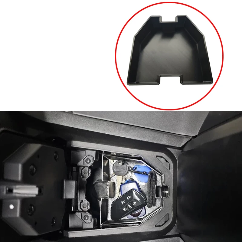 1PC For Honda ADV350 Fuel Tank Inner Space Storage Box 3D Printed Organizer Keys & Remote Controller Holder Motorcycle Accessory