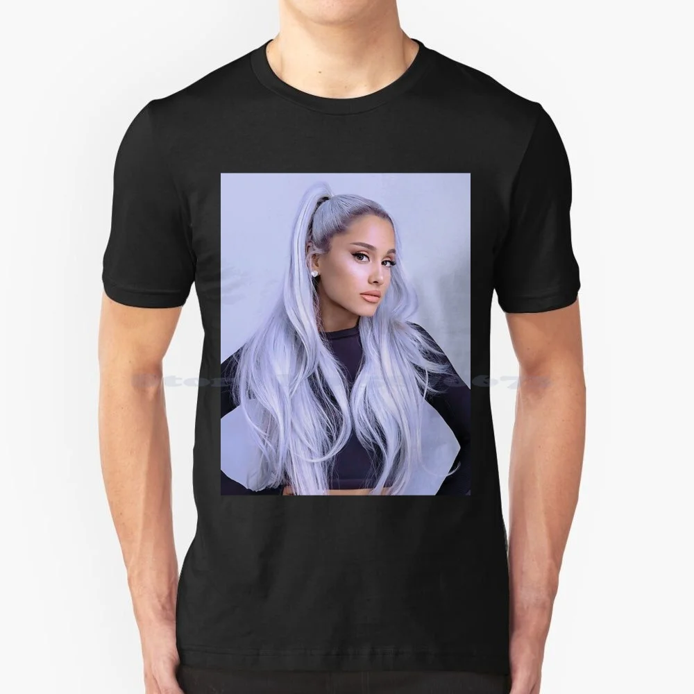 Bnhg3 Grande , Grande Nrr , Grande Mouse Pad T Shirt 100% Cotton Tee Ariana Nrr Ariana Mouse Ariana