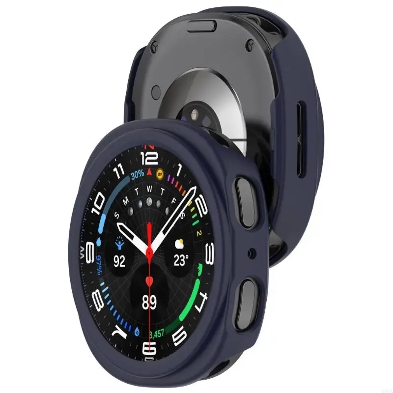 Полу закрытого защитного корпуса, подходящего для просмотра 8 40 мм/44 мм умные часы выпускают дизайн легкий доступ к экрану и
