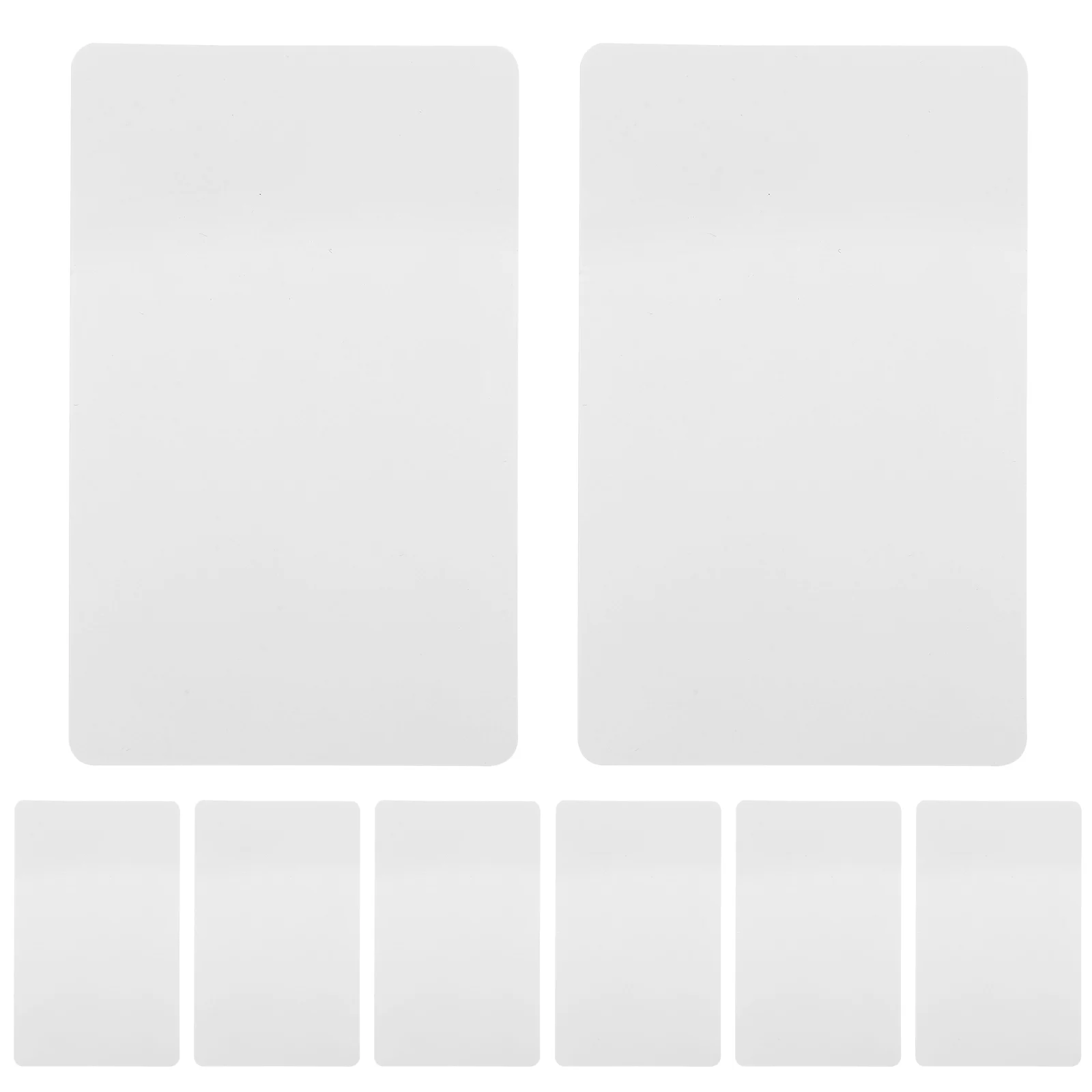 30 قطعة من البلاستيك الأبيض PVC الفارغ شارة الهوية نظام بطاقة التحكم بطاقات العمل البلاستيكية صانع بطاقات الائتمان #6