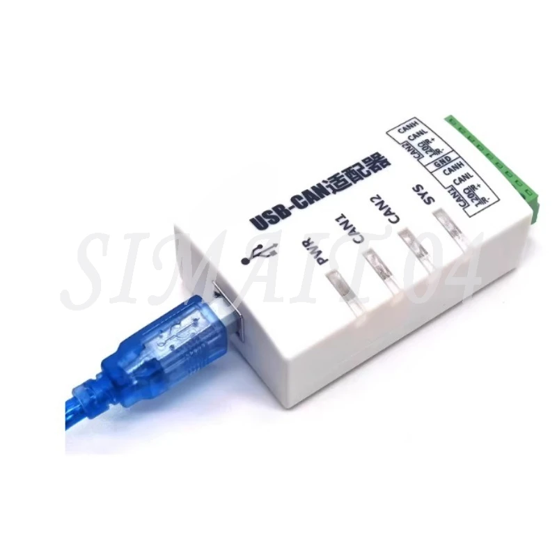 

USB-адаптер CAN USBCAN-2C USBCAN-2A, анализатор CAN-шины с программным обеспечением для диагностики автомобилей и промышленной автоматизации