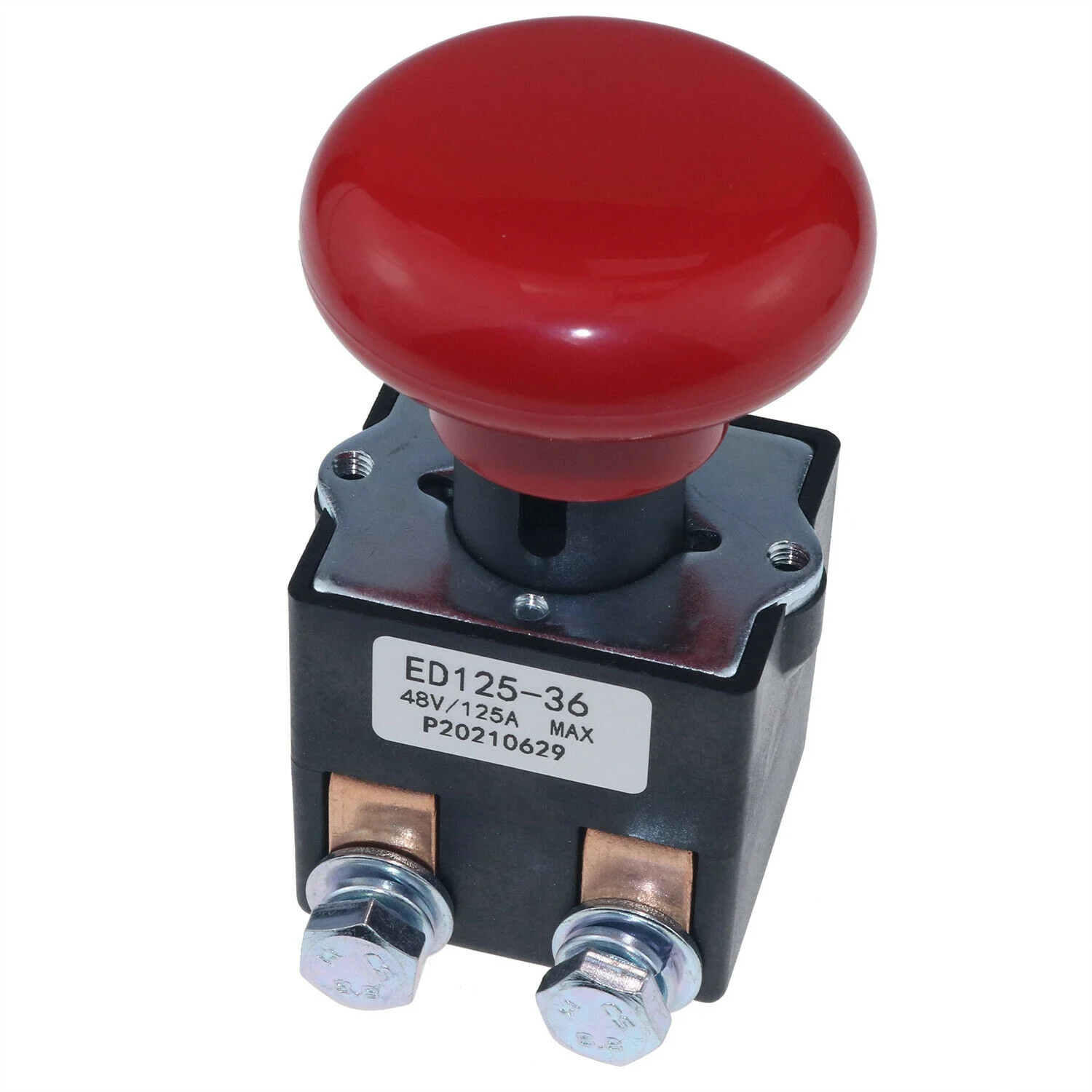 ED125-36 48V 125A Emergency Disconnect Stop Switch for EZ30 E30 D40 EZ40 111551000800 Electric Forklift Stacker