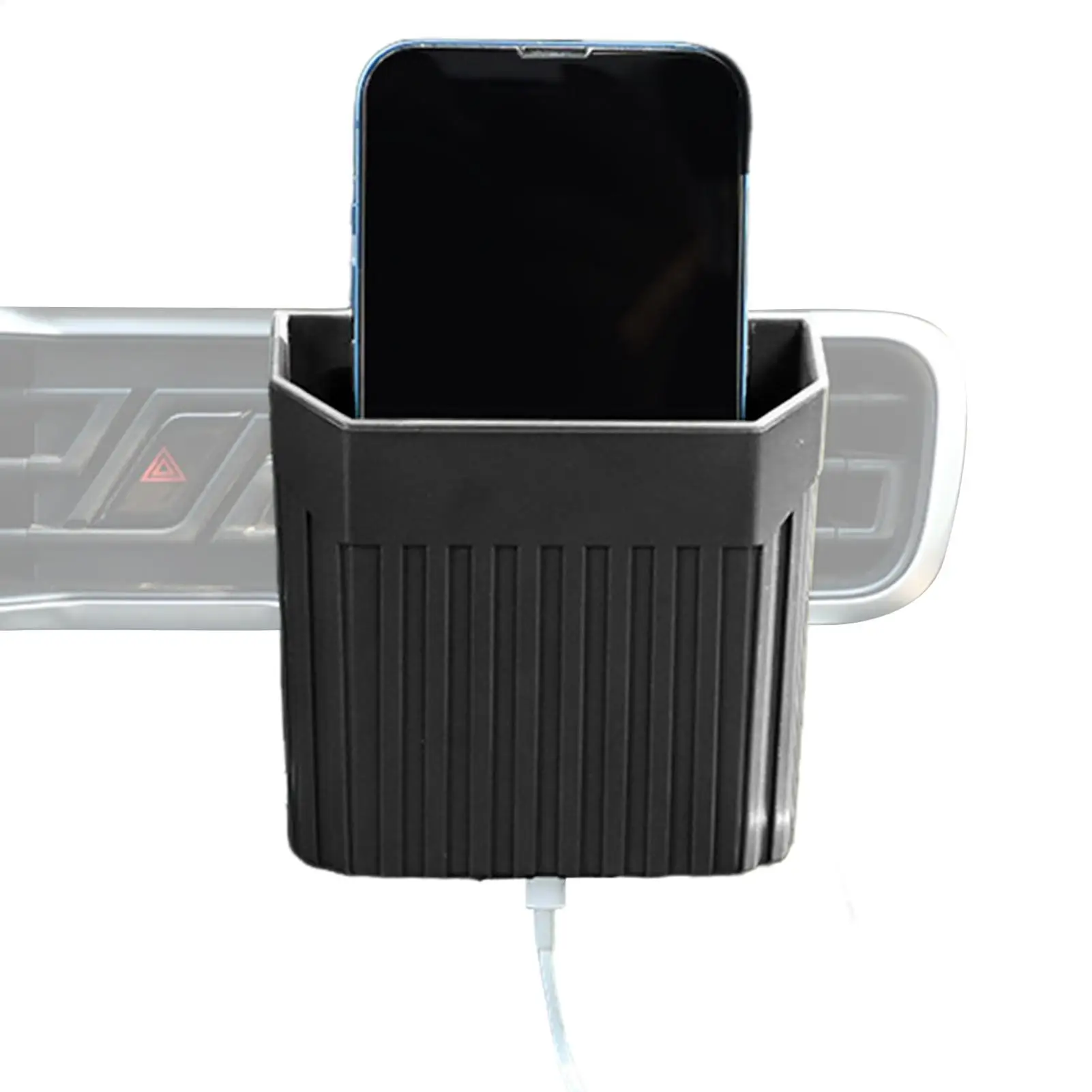 Auto Dashboard Pocket Organizer Car Air Vent Storage Bag Multifunctional Mobile Phone Box Holder for Keys Cards Coins Tickets