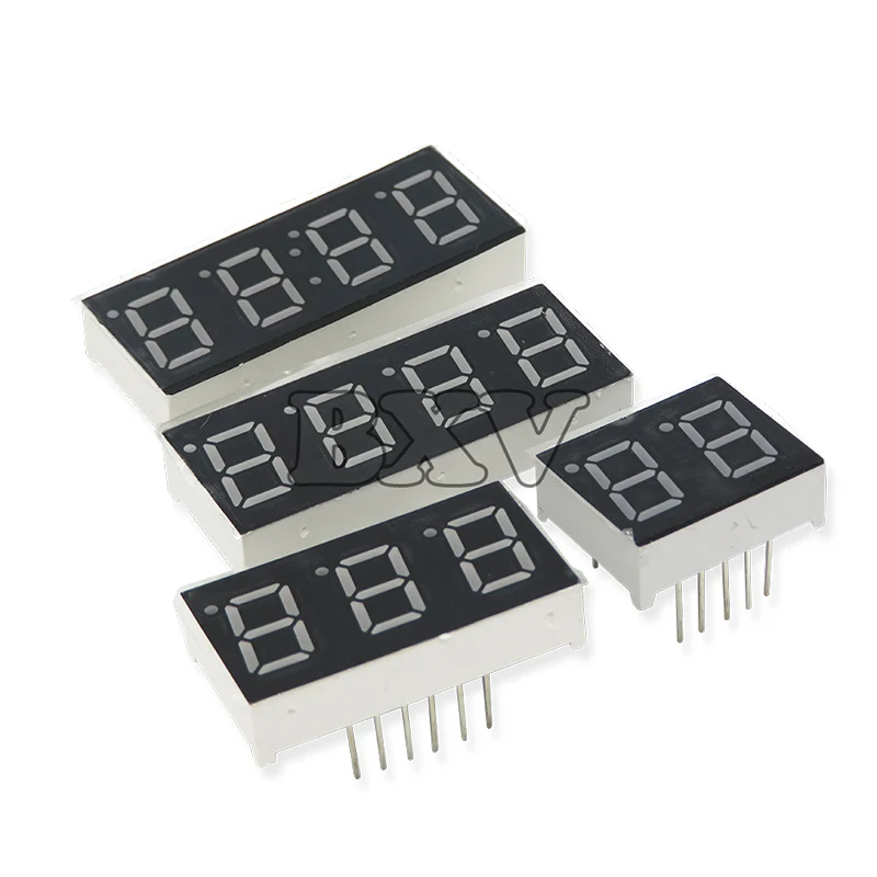 5PCS 0.36 Inch Led Display 7 Segment 1 Bit/2 Bit/3 Bit/4 Bit Digit Tube Red Common Cathode / Anode Digital 0.36 Inch LED New