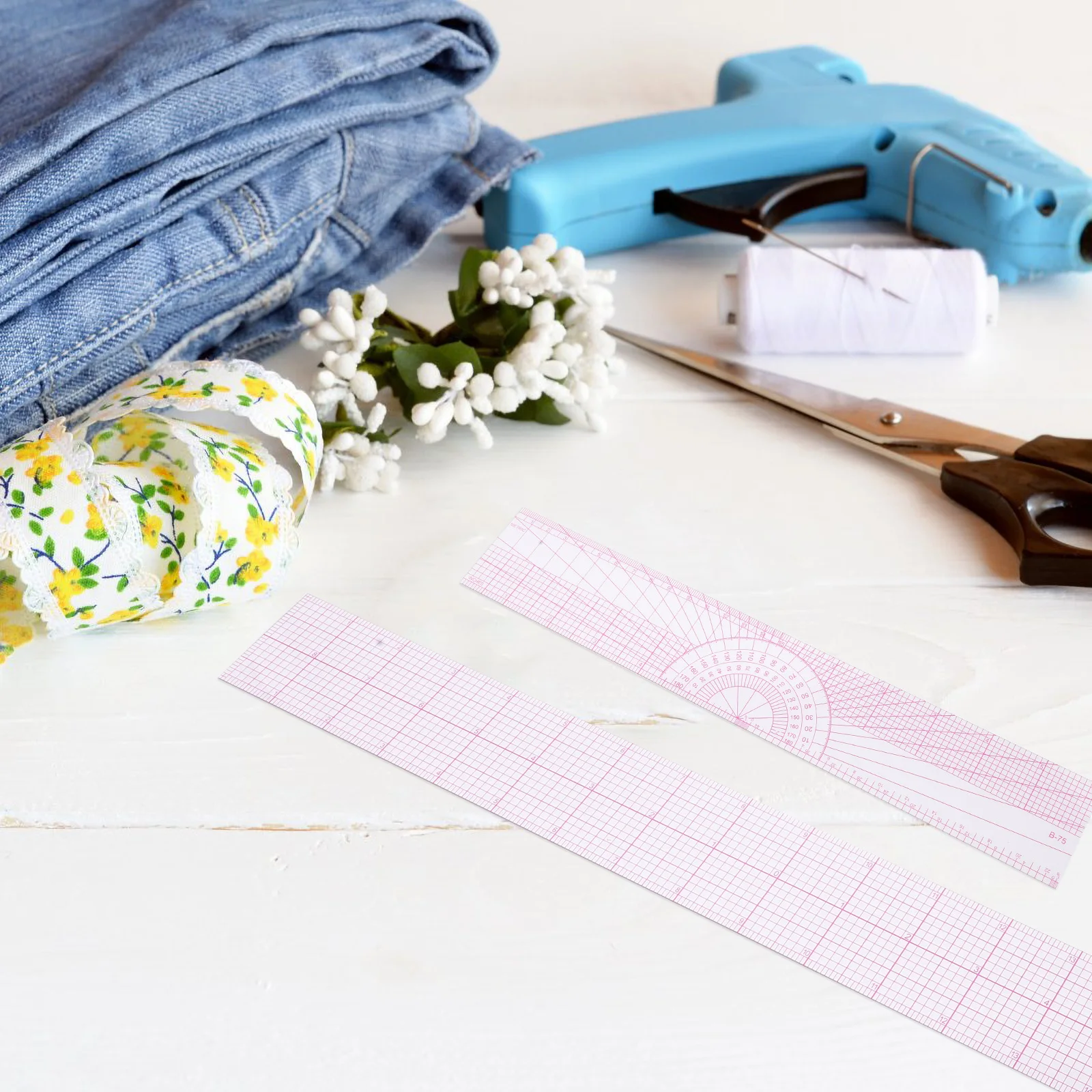 4Pcs Curve Sewing Rulers Set Clear Quilting Rulers Accurate Pattern Making Tailor Sewing Supplies Curve Ruler Plastic Ruler