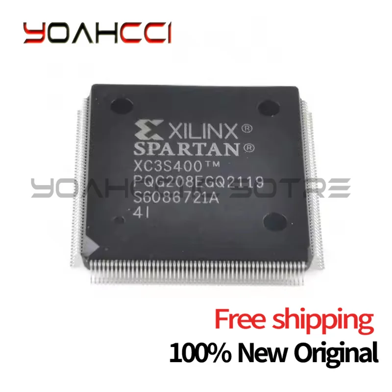 (1-10piece)100% NEW original XC3S400-4PQG208I package QFP208 free shipping