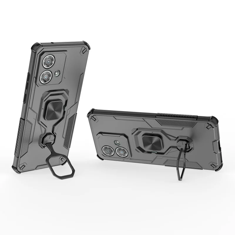 For Moto Edge 40 Neo Case Cover Motorola Moto Edge 40 Neo Capas Lens Protective Magnetic Ring Holder For Fundas Moto Edge 40 Neo