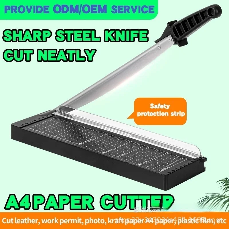 

Upgrade Wholesale Plastic Bottom Plate Guillotine A4 Paper Cutte A45