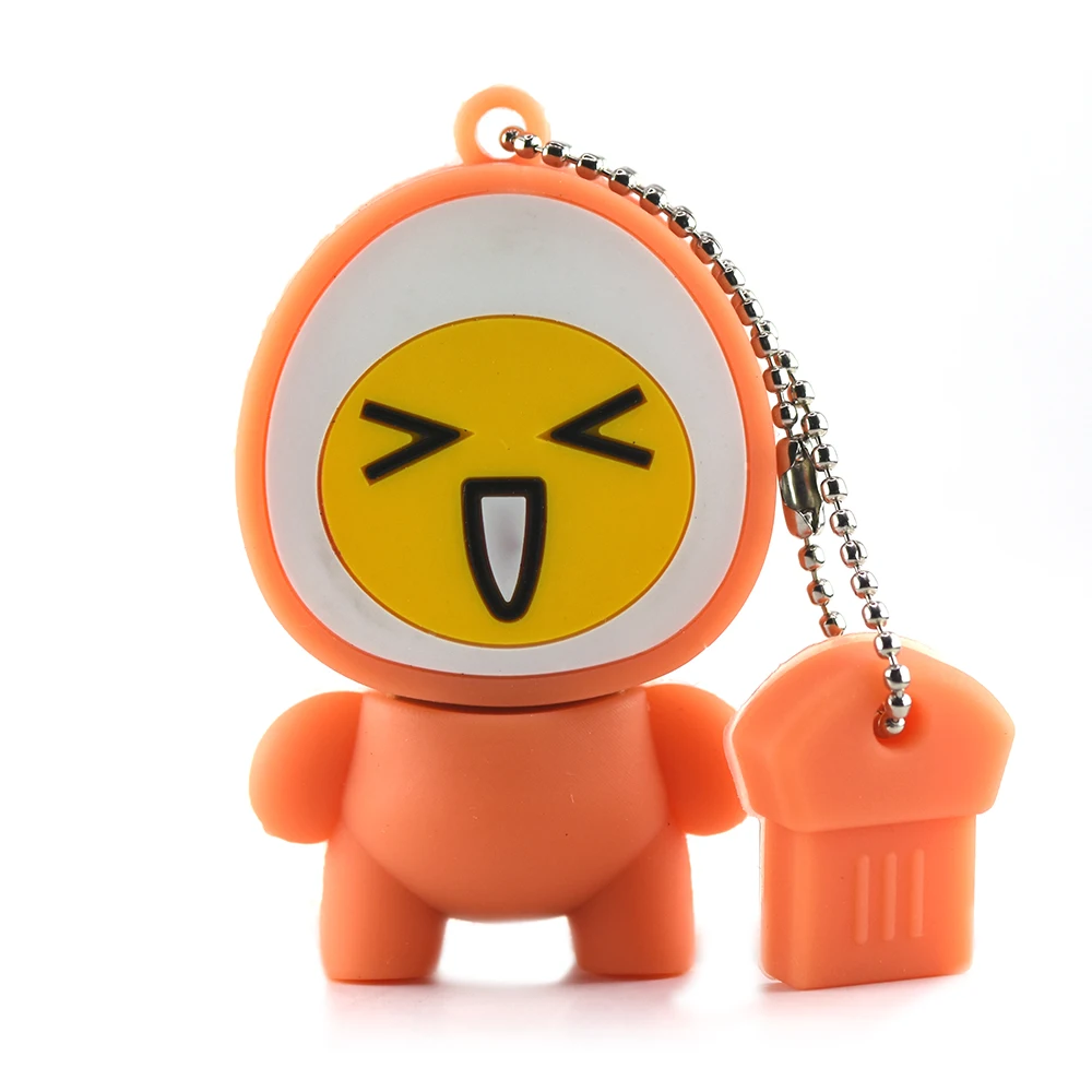 cute expression cartoon usb flash drive 4GB 8GB 16GB U disk 32GB memory stick Baby 64GB high speed 128GB pen drive Gift