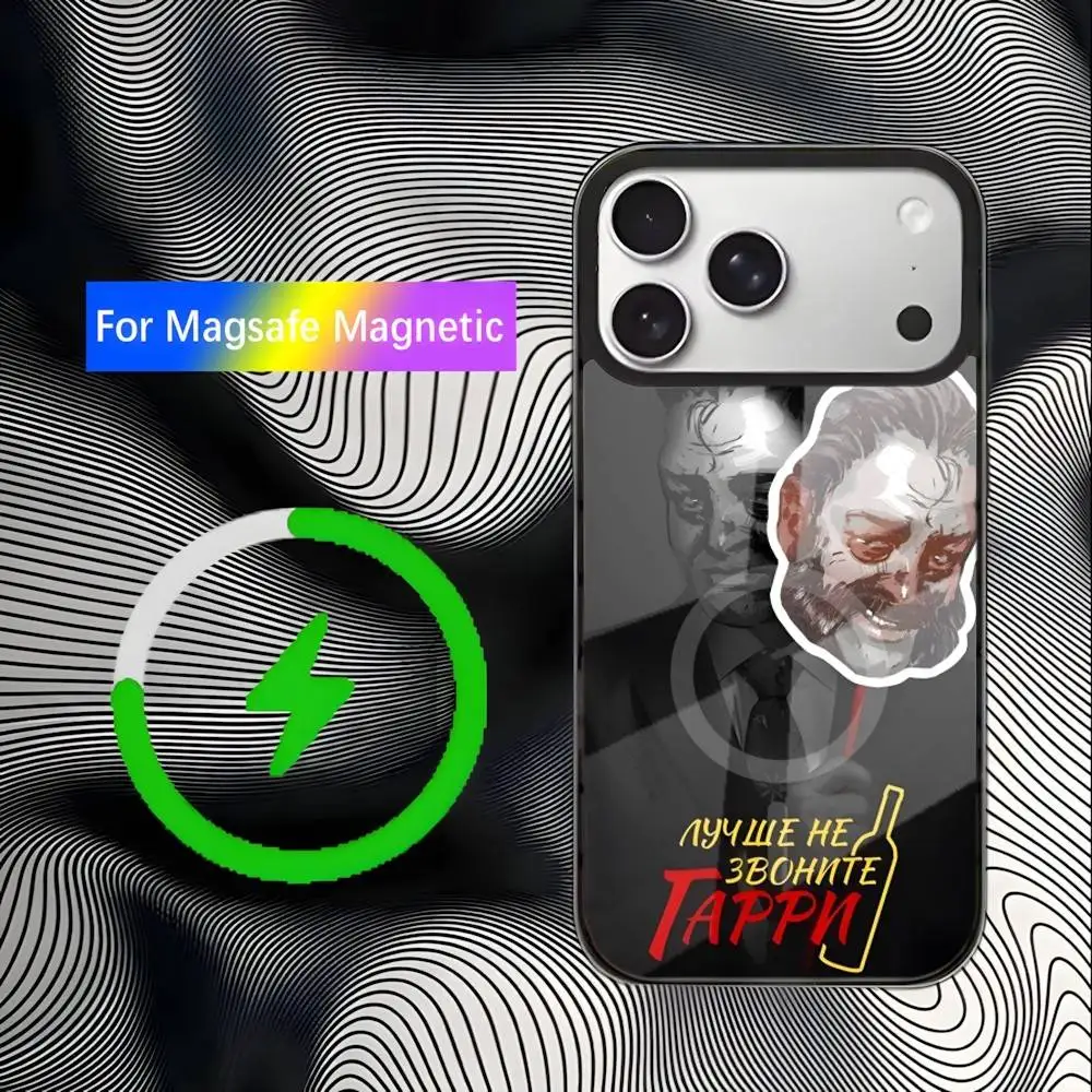 Чехол для телефона Game Disco Elysium для iPhone 17,16,15,14,13,12,11,Pro,Max,Plus,Mini,SE4,E с магнитной беспроводной зарядкой Magsafe