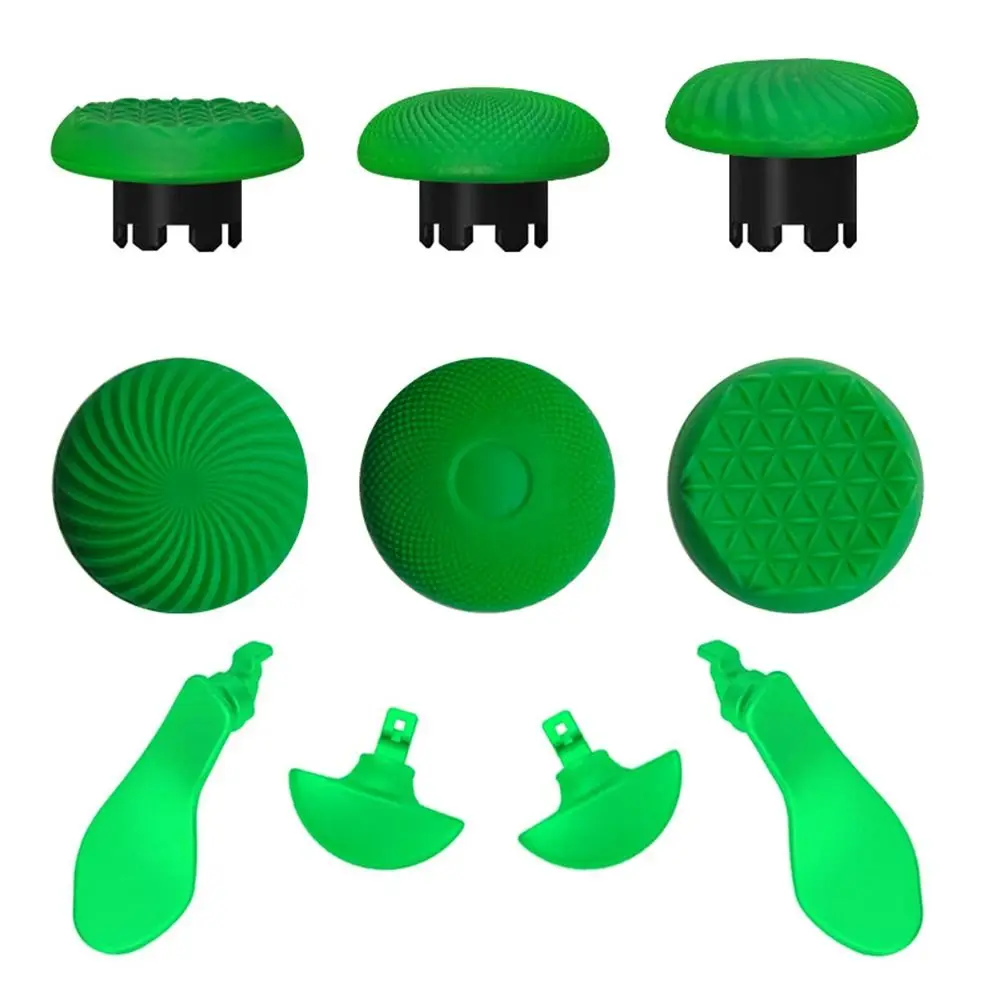 Nuovo look Sostituzione levette Tappo in plastica metallo 4 controller Paddles Copertura joystick per controller PS5 Edge