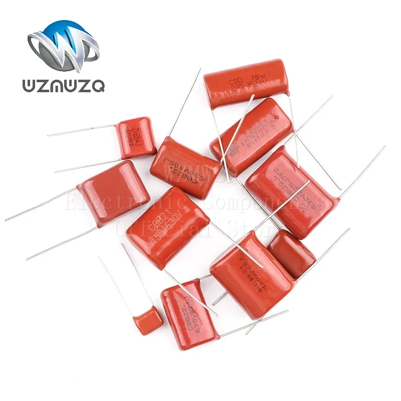 10PCS CBB 400V 104J 103J 473J 474J 475J 105J 225J 224J 223J 2.2UF 0.1UF 0.47UF 1UF 4.7UF 10NF-10UF Polypropylene Film Capacitor