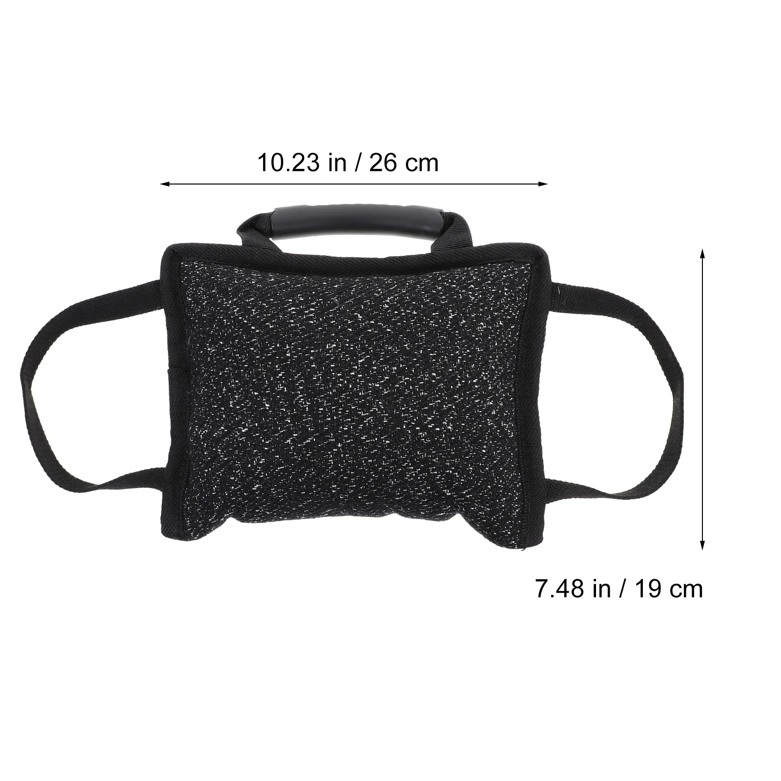 

Dog Tug Jute Bite Pillow For Aggressive Chew Training Puppy Interactive Play Outdoor Tug Of War Training Tools Pet Bite