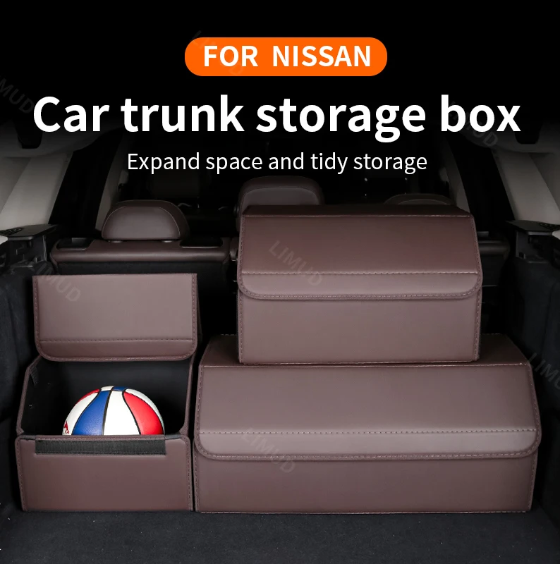 

Для автомобилей NISSAN Sylphy, Almera, Pulsar, Sentra, Sunny Kicks: складной органайзер для багажника, раскладывающийся за секунду, не занимает много места.