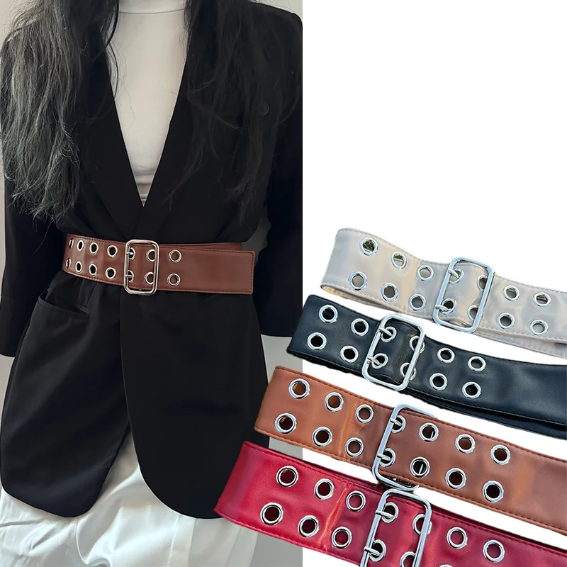 

Элегантный корсетный ремень для женщин, деловой роскошный дизайнерский ремень высокого качества из мягкой кожи, женский пояс в готическом стиле в стиле панк