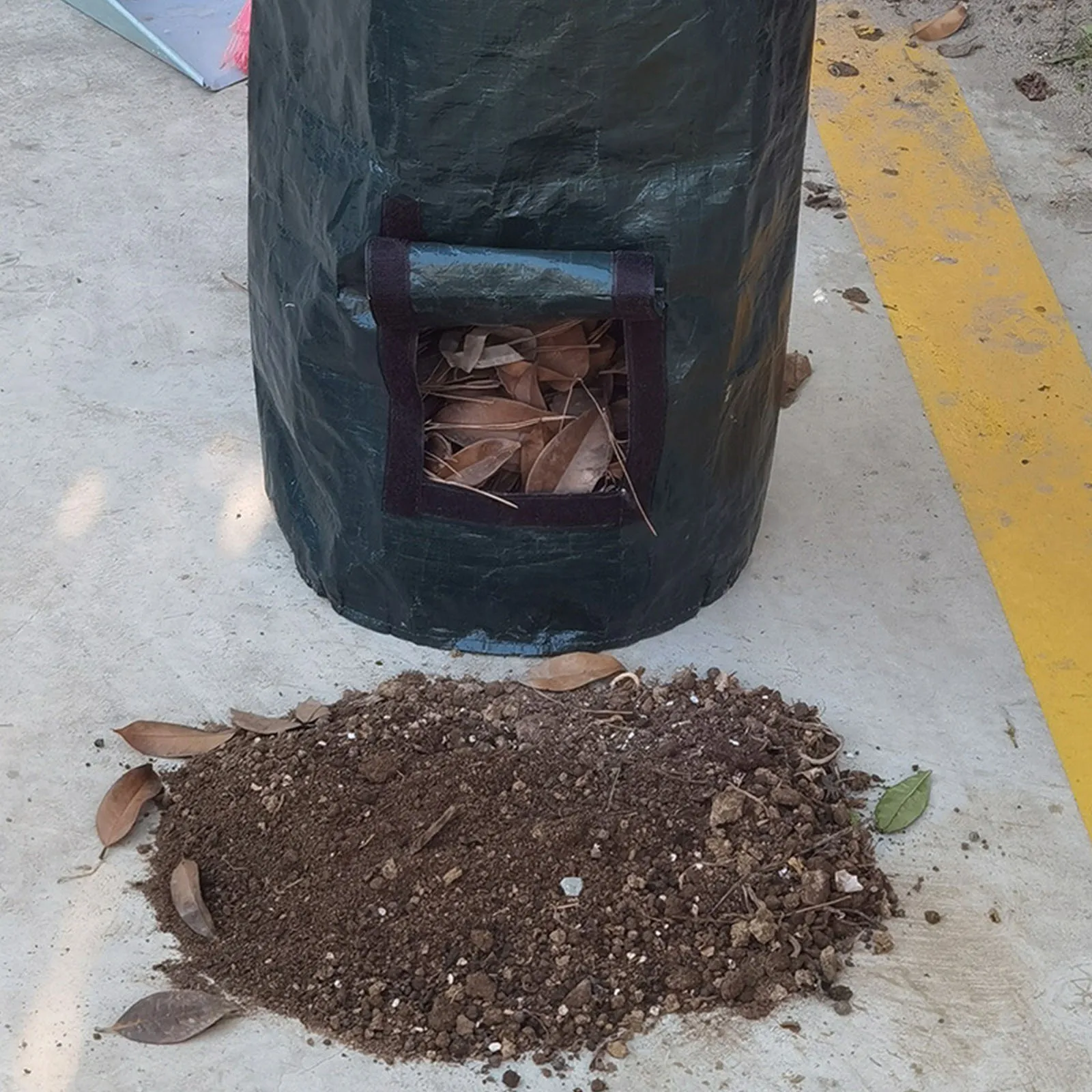 

Garden Compost Bin Bag Reusable Organic Fertilizer Fermented Bag Wear Resist Probiotic Leaf Fermentation Bag Yard Garbage Bag