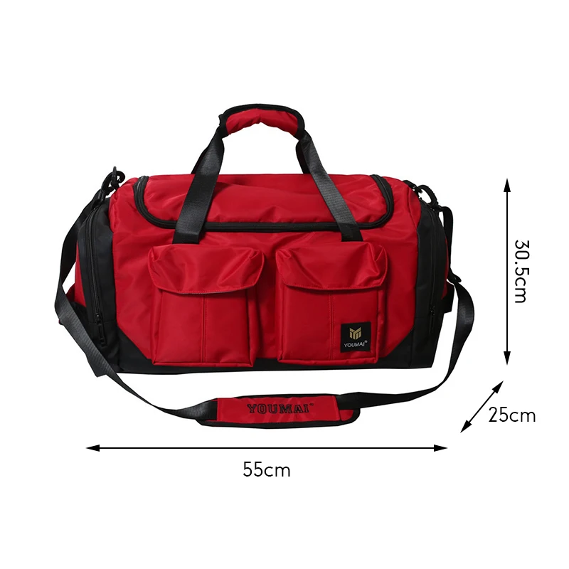 Large Capacity Fashion Gym Bag Male Backpack Women Handbag Portable Travel Bag Men's Backpack Multifunctional Fitness Sports Bag