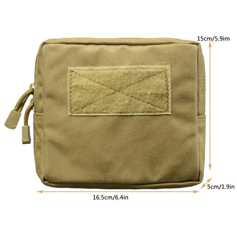 Riñonera táctica MOLLE – Bolsa EDC para exterior y supervivencia