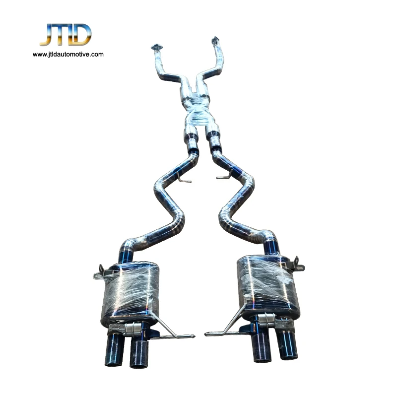 

JTLD performance exhaust system titanium alloy exhaust valved catback for e90 e92 e9x m3 exhaust valvetronic system