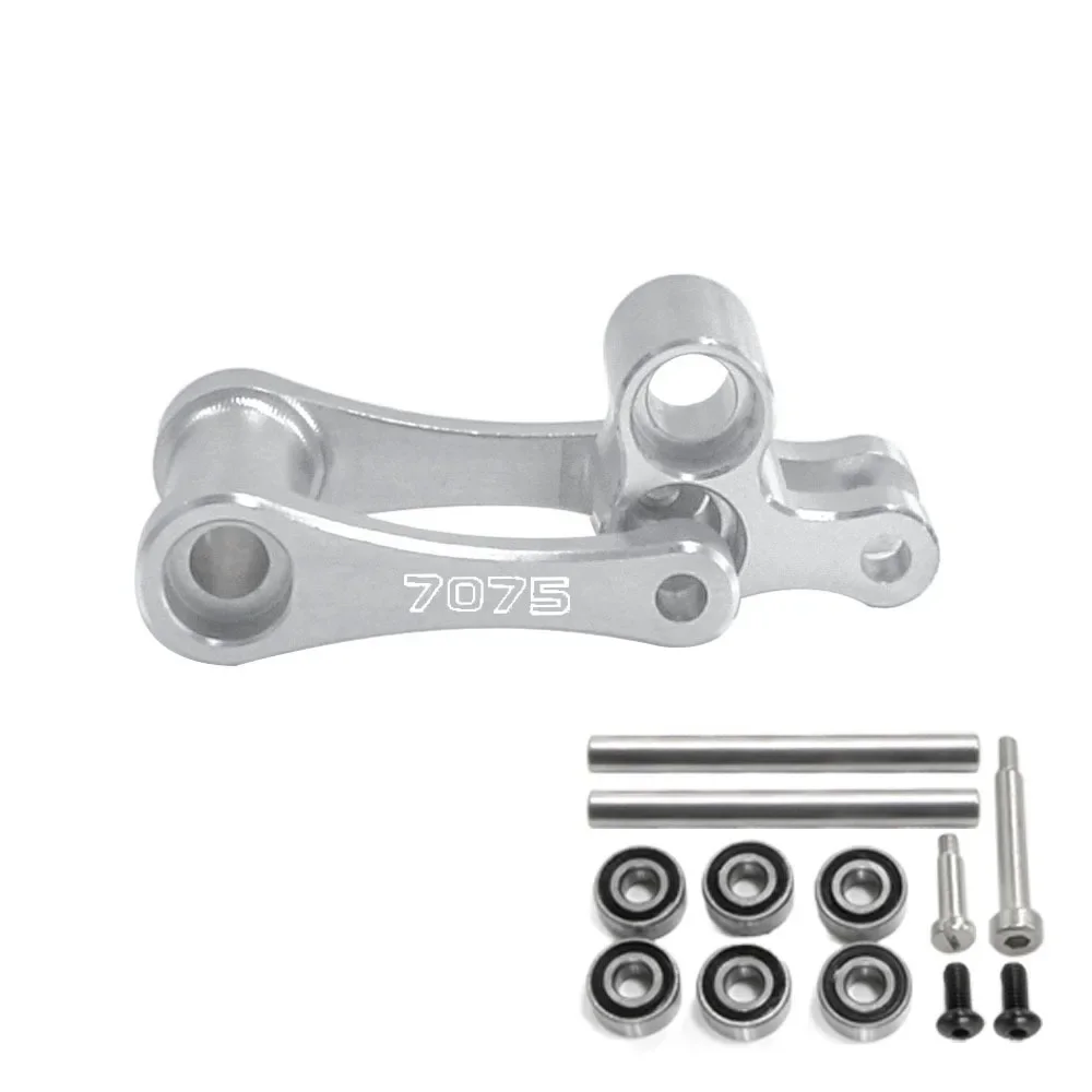 RC Auto Metalen Rem Stuurarm Stuurservo Mount voor LOSI 1/4 Promoto-MX Motorfiets Upgrade Onderdelen Accessoires