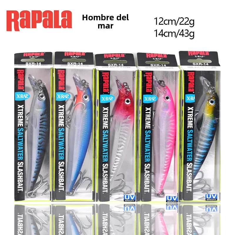 Señuelo Rapala Sea Rover Short Bill Dragging Minnow para Pesca de Pez Vela y Atún, Equipo de Pesca para Océano, Barco, Lago, ...