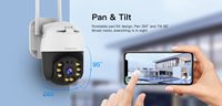 Vstarcam CS64 3MP 1296P  O-Kam APP Full Color WIFI IP Dome Camera AI Humanoid Detection Home Security CCTV Baby Monitor