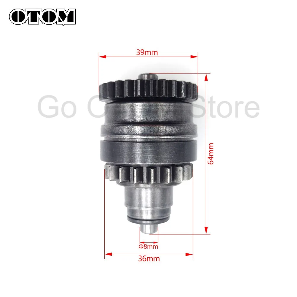 OTOM 2008-2014 Motorcycle Starter Drive Bendix Start Motor Gear For KTM HUSQVARNA XC XCW EXC TE 250 300 Freeride 250R 2015-2017