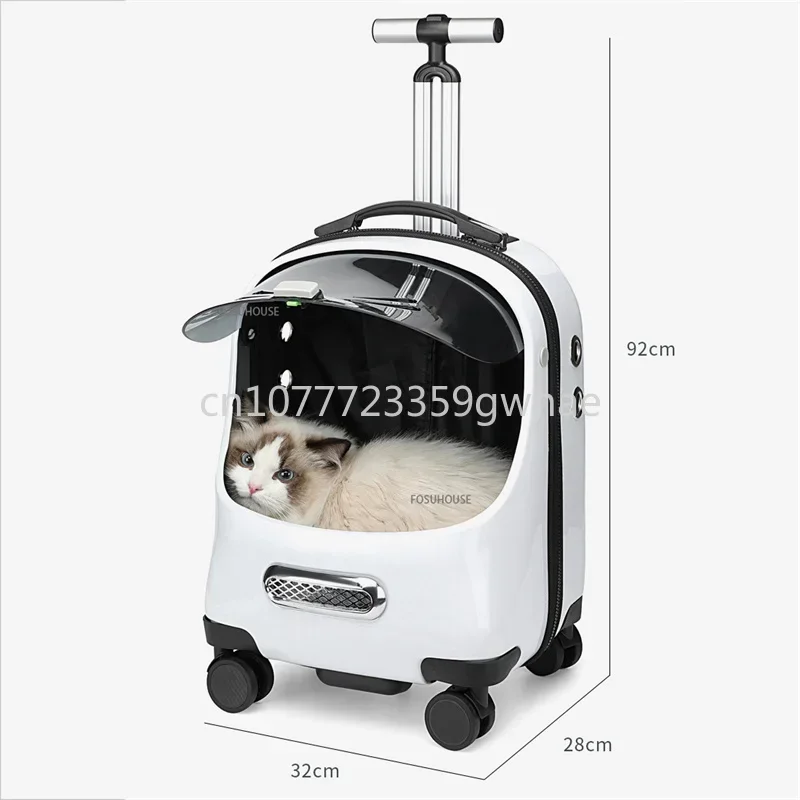 Outdoor Travel Portable Space Module Small Pet Carrying Nordic Pet Cart Transport Box