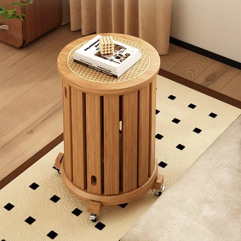Solid wood dining stool combination, stacked storage dining stool, dining room solid wood dining stool, living room stool