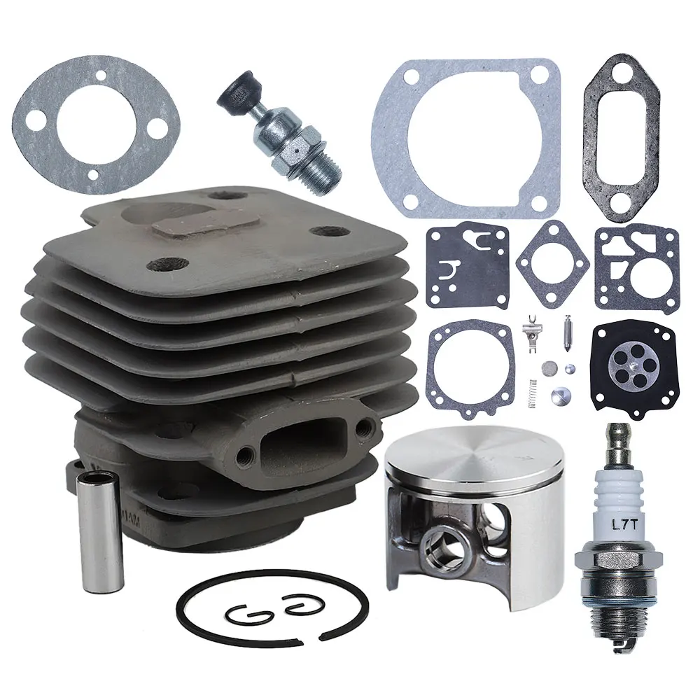 Imagem -03 - Nikasil Kit Junta de Pistão do Cilindro para Husqvarna 268 272 272k 272xp 61 Motosserra 574331601 503758172 52 mm