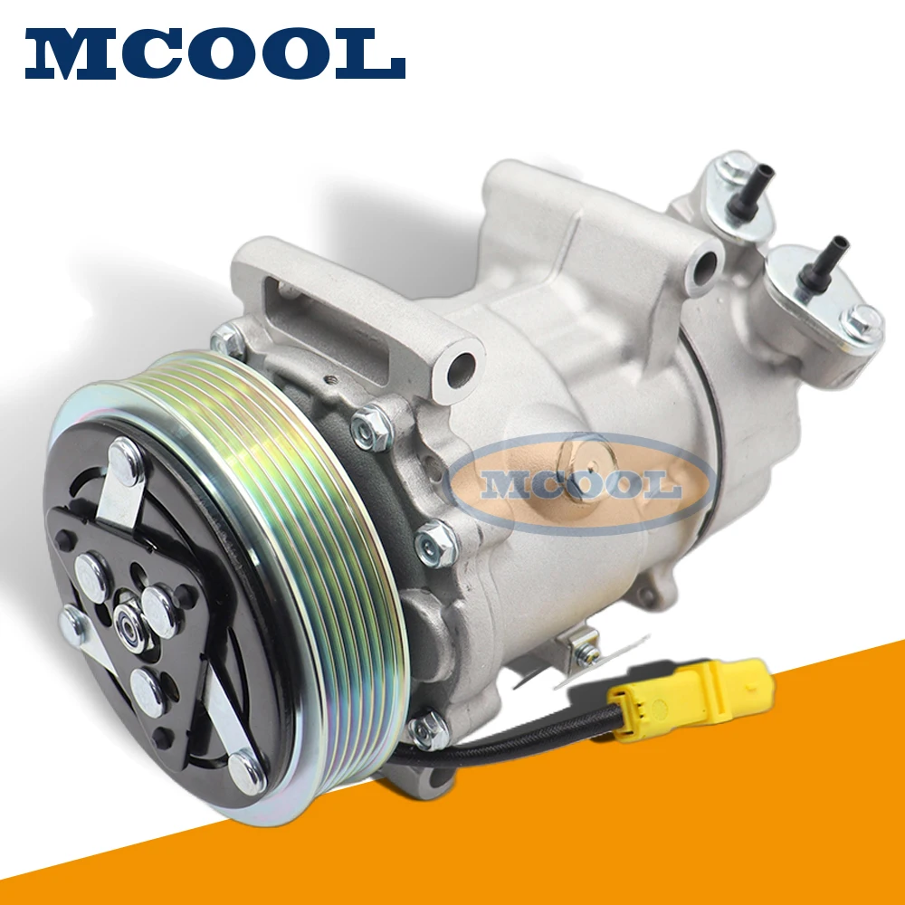 ضاغط التيار المتردد التلقائي لبيجو 206 307 CC 508 سيتروين C2 C3 SD6V12 9655191580 9684480480 5215310145 215310145 1908 1450F