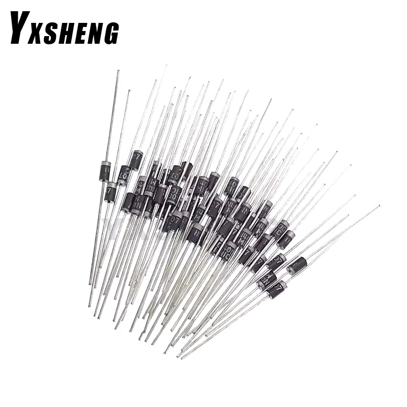 50PCS 1N4007 4007 1A 1000V DO-41 IN4007 0High Quality Rectifier Diode