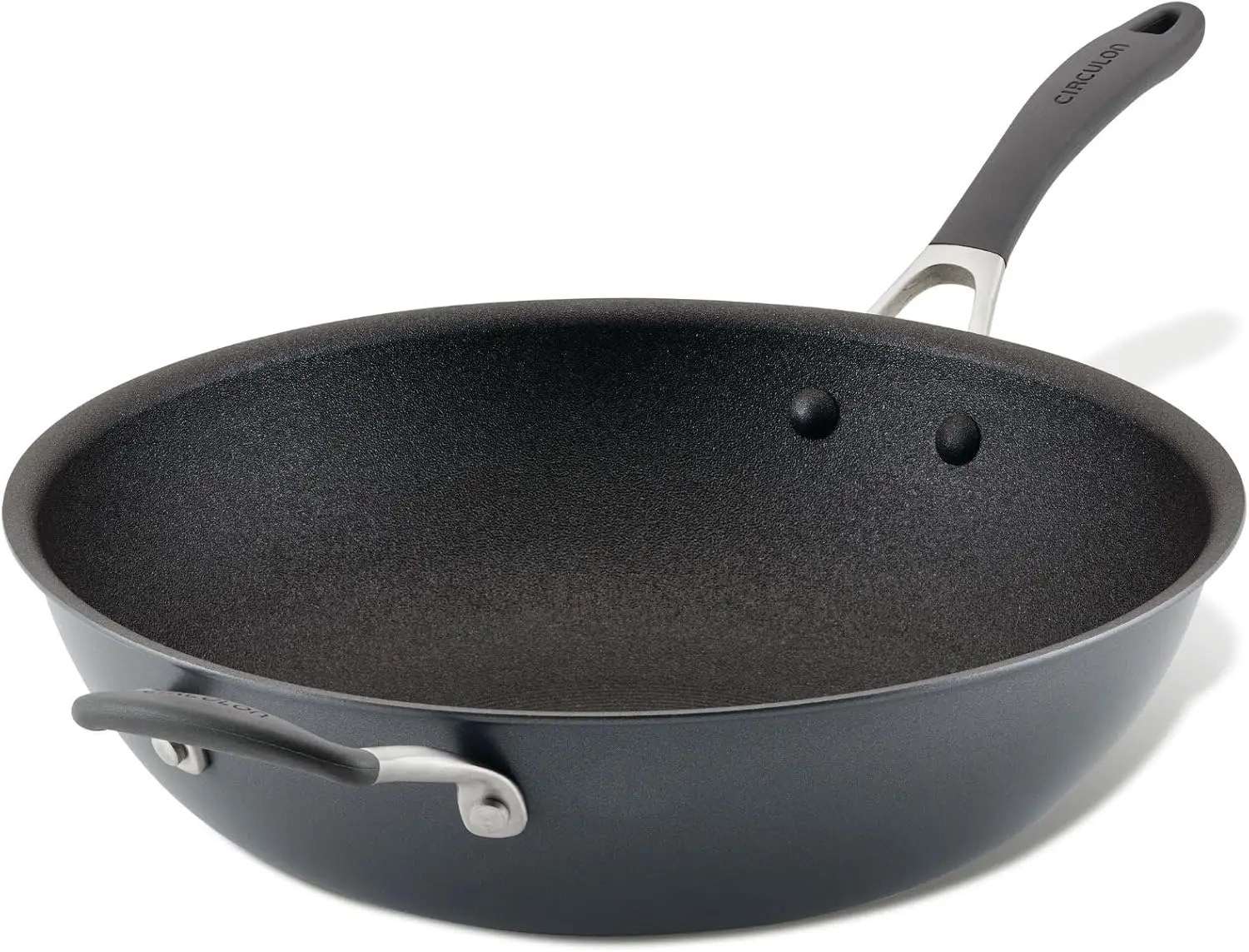 

A1 Series with ScratchDefense Technology Nonstick Induction Stir Fry Pan, 13.25 Inch, Graphite