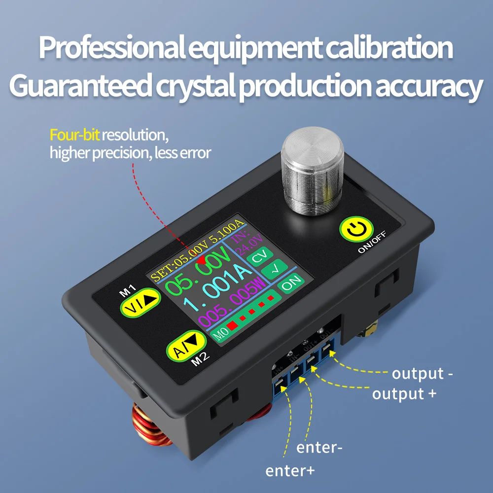 WZ3605E DC-DC باك دفعة محول وحدة إمداد الطاقة 36 فولت 5A 80 واط قابل للتعديل الجهد الحالي CCCV تنحى