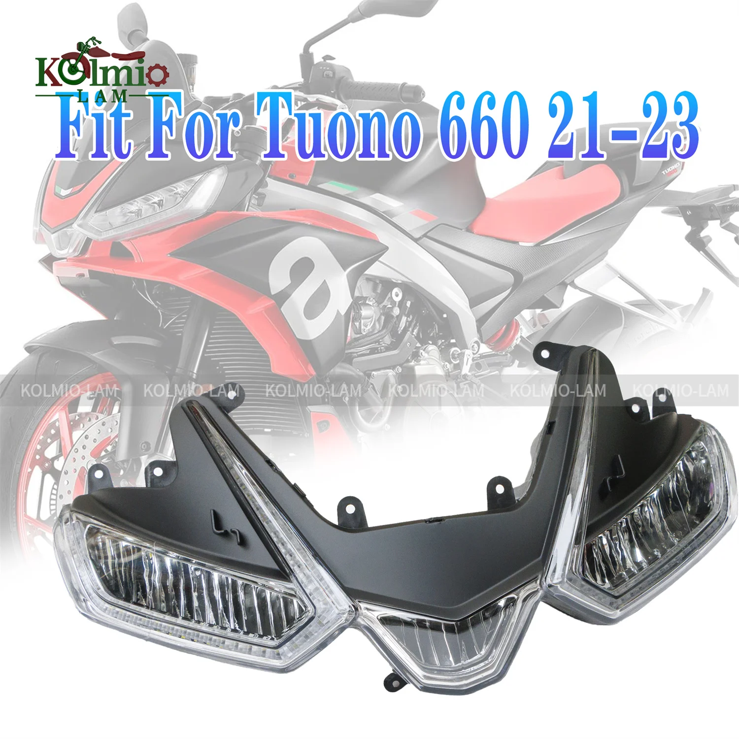 

Fit For Aprilia Tuono 660 2021 - 2025 Motorcycle Headlight Assembly Headlamp Light 2022 2023 2024