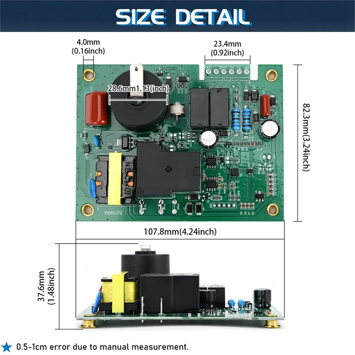 【50% OFF】Circuit Board for Campers Fan Control 12VDC Water Heater Module, Direct Fit Replacement for 520820 520871 520814