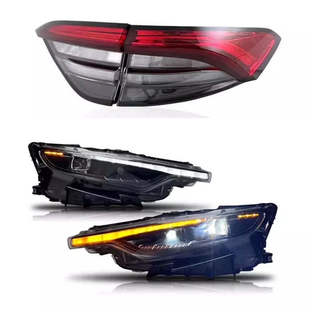 A Pair Headlight Taillight for Maserati Levante modified LED Lens Daytime Running Light Turn signal Auto Accessories