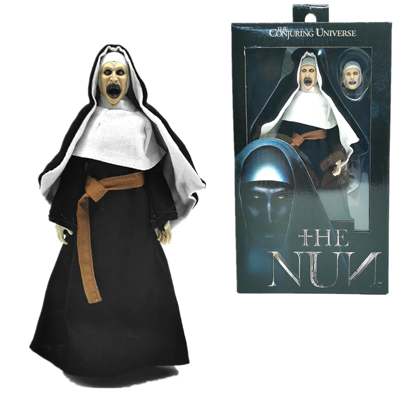 

NECA The Nun The Conjuring Series Horror Фигурка Игрушки Хэллоуин Подарок Хобби Коллекция Лицо Сменный Декор