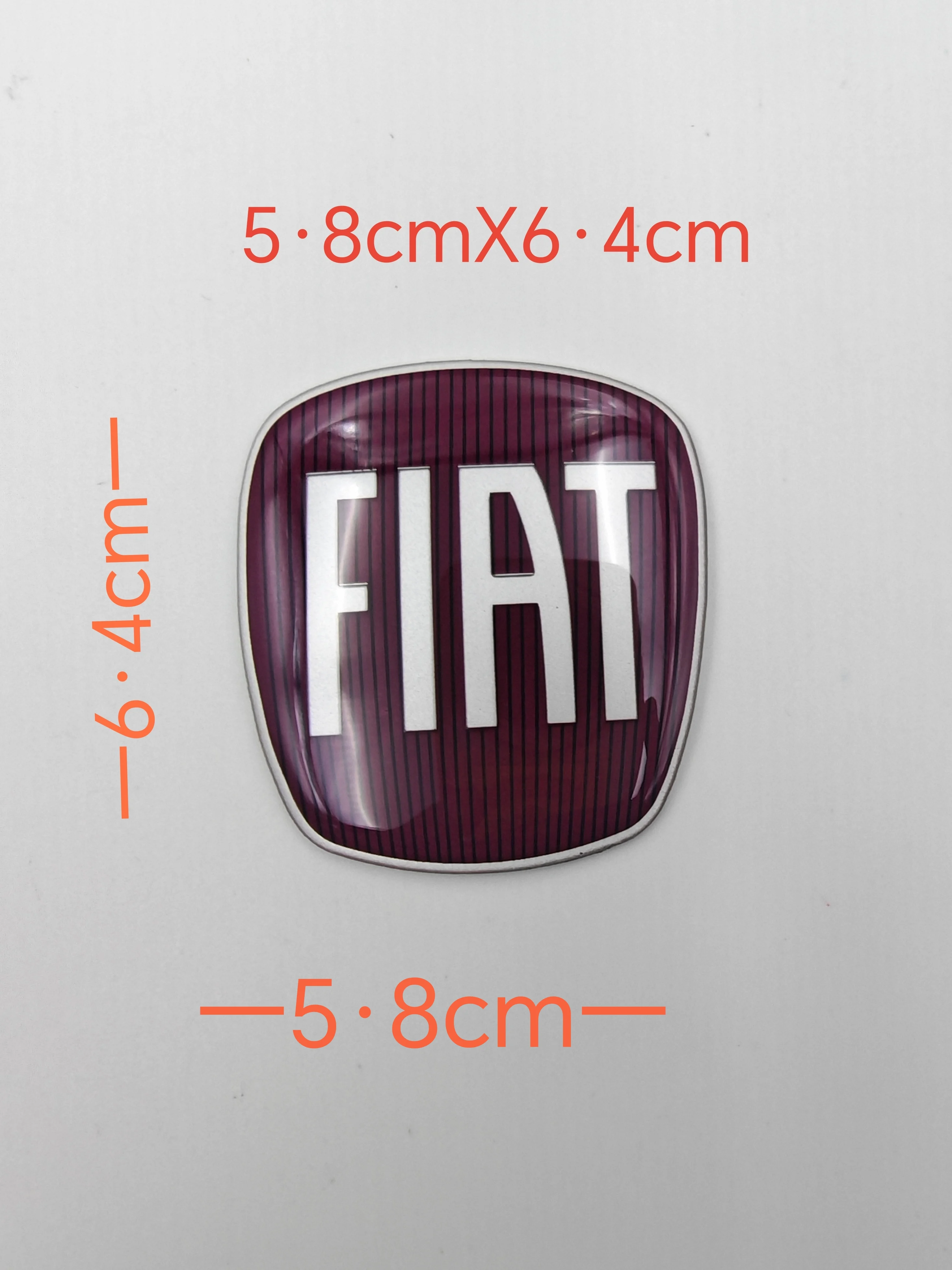 1 Uds 5,8x6,4 cm coche avant logo avant gril avant capot arrière pare-chocs queue porte coffre emblème autocollant