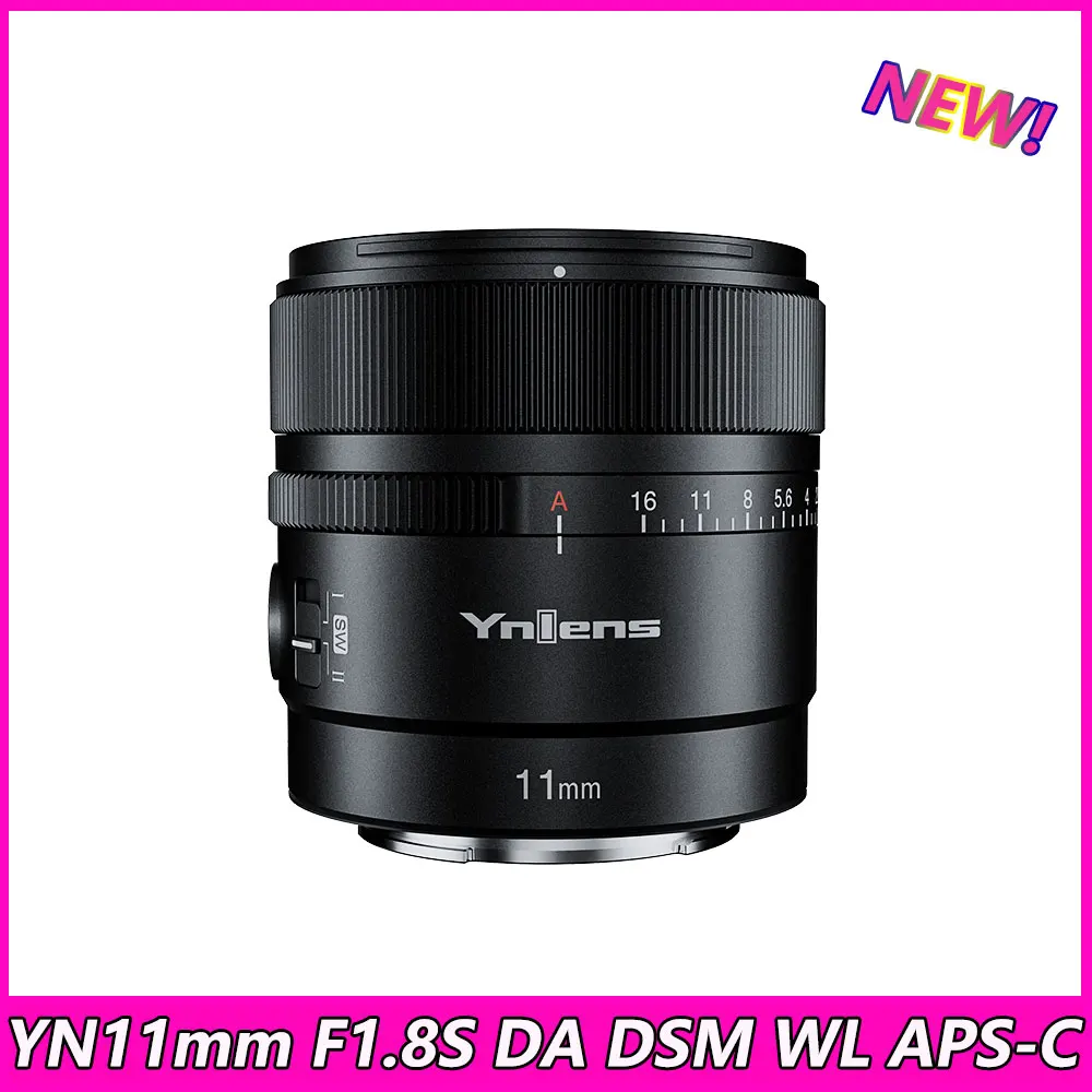 

YONGNUO YN11mm F1.8S DA DSM WL APS-C Camera Lens Ultra Wide Angle Fixed Focus for Sony E-port A7R5 A7R4 m4 m3 A6300