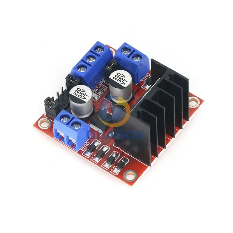 L298 nuovo modulo scheda Controller Controller motore passo-passo DC a doppio ponte H L298N per robot smart car motore passo-passo Arduino