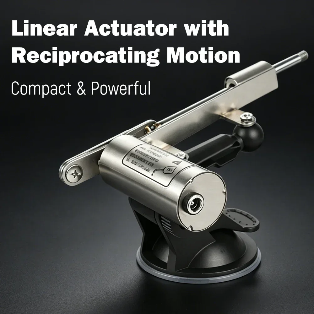 Actuador Lineal Telescópico de CC de Velocidad Variable con Carrera de 39 mm y Mecanismo Recíproco Motorizado NUEVO - Actuador Lineal Recíproco