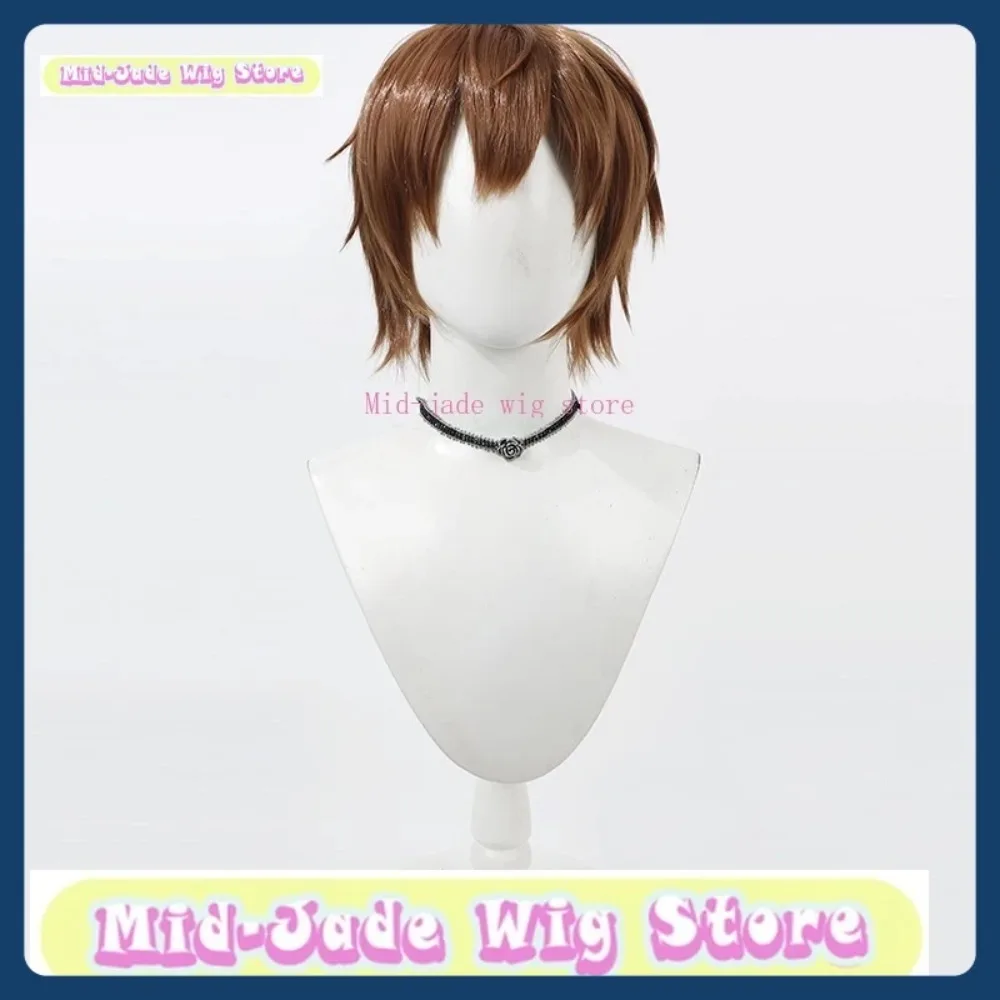 Parrucca Mid-jade Identity V Mercenario Parrucca cosplay a mano primaverile Halloween Cosplay Ripristina costumi e oggetti di scena dei personaggi anime