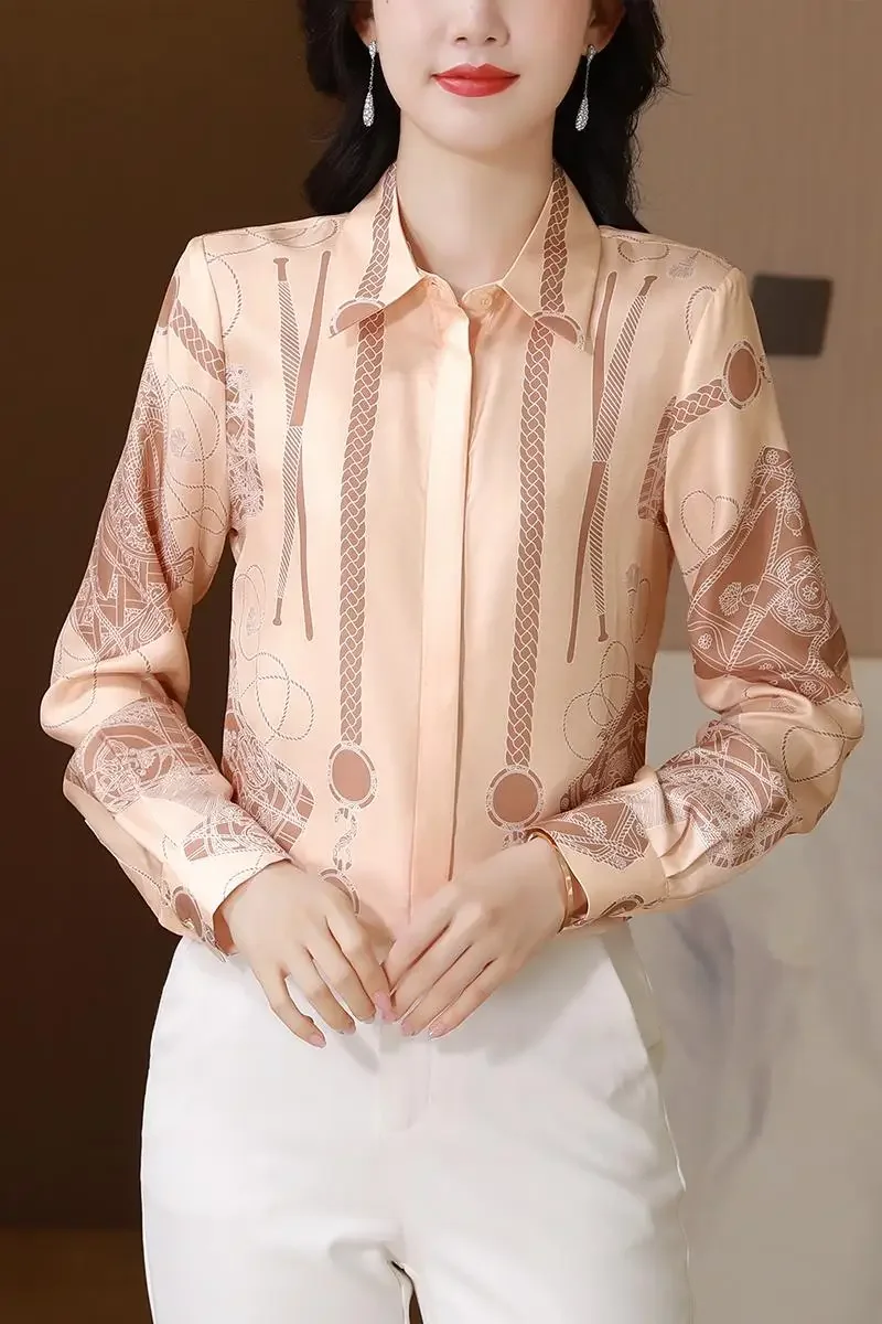 

New elegant Women's Blouses ladies shirts Blusas Mujer Long Sleeve Shirts causal Tops
