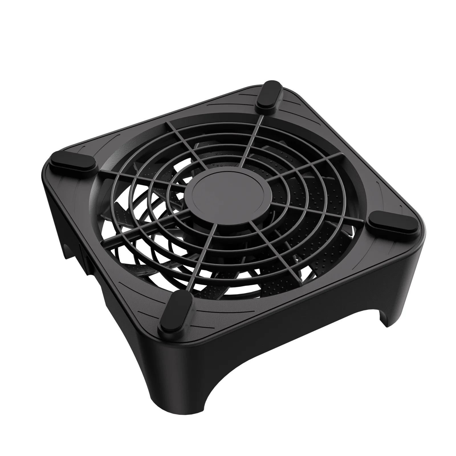 Power Train Z-X1 Router Cooling Bracket Mini Host Computer Cooling Fan Base WIFI Heat Sink Stand Desktop Mini Computer Stand
